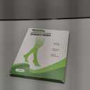 Thigh High Compression Stockings for Women and Men, 20-30 mmHg Medical Compression Socks, Closed Toe, Dot Top, Graduated Support Hoses for Leg Fatigue, Varicose Veins, Swelling (Large, Black)