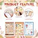 Kids Pretend Play Notepads 4X6 In Pretend Play Notebooks Playtime Notepads Variety Role Play Game Accessories Pages Each for Kids Toddlers 3-5(3,Colored)