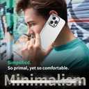 Magnetic Ultra Thin Frosted Designed for iPhone 16 Pro Max Phone Case 6.9 inch(2024) Slim Minimalist Lightweight Matte Hard PC Compatible with Magsafe Cover Protective Bumper Case-Silvery