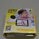 Ellie Pro Baby Monitor with Camera and Audio,5'' IPS 2K UHD Resolution,6000mAh Battery, Remote Pan-Tilt-5X Zoom, 2-Way Talk,No WiFi, Night Vision, Virtual Fence 24hr Play Back and 1000ft Range (Yellow1)