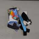 19 PCS Doll Clothes Including Handmade 1 Suit 5 Tops 5 Pants Casual Wear 2 Beach Pants 4 Pair of Shoes 1 Glasses 1 Surfboard for 11.5 Inch Boy Doll Outfits for Boyfriend Doll in Random
