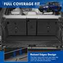 Mixsuper Cargo Liner with Backrest Mats for B M W X5 2019-2026 PHEV 5 Seats