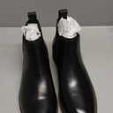 Jousen Chelsea Boots Men Polished Leather Dress Boots Stylish Classic Retro Slip On Boots for Men 10