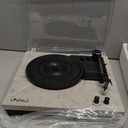 Vinyl Record Player,Record Player for Vinyl with External Speakers, Black Pearl