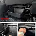Mabett Under-Seat Storage Box for Ford Maverick Power Seat 2026 2022-2025, Front Row Electric Seat Underseat Organizer Accessories