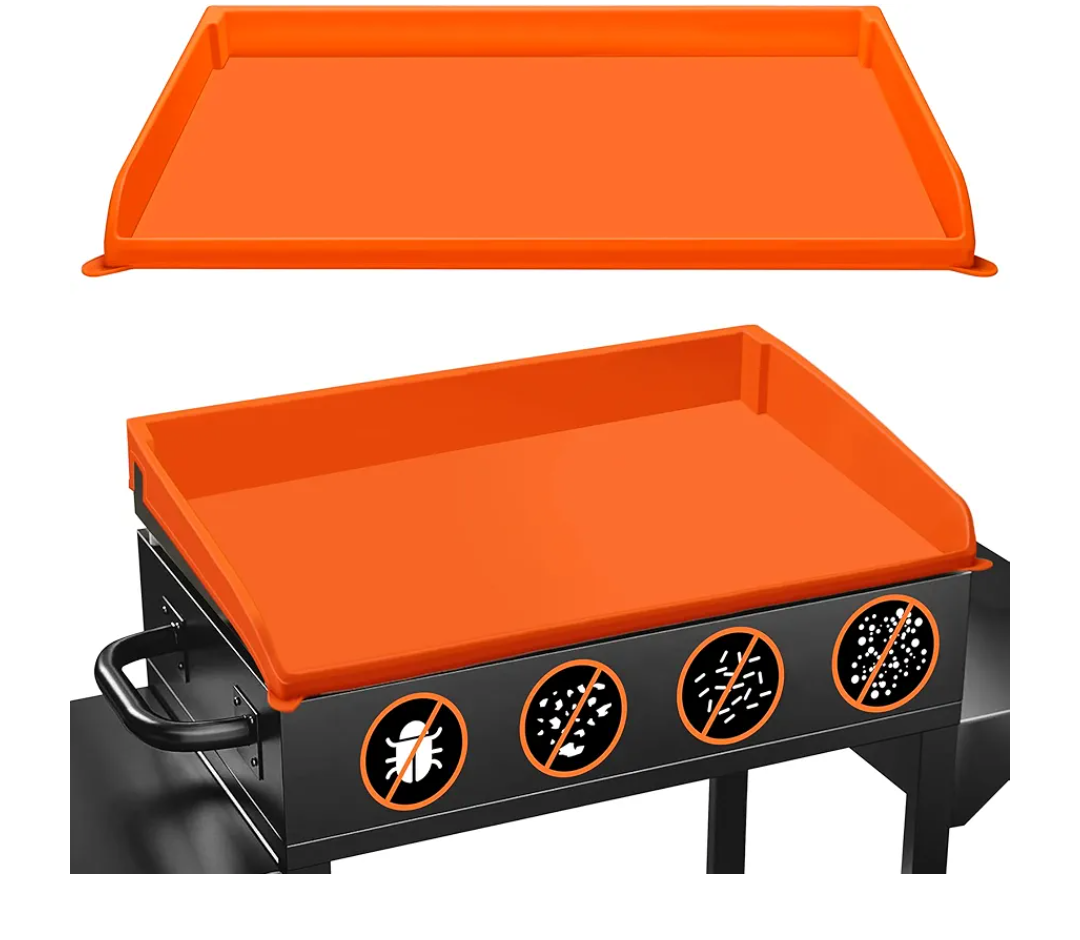 NancyL Griddle Mat Silicone Protective Cover, FullEdge 28" Grill Cover Blackstone Accessories for Blackstone 28 Inch Griddle, Heavy Duty Food Grade Grill Cover