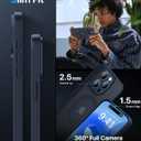 Magnetic for iPhone 16 Pro Max Case,Upgraded [Full Camera Protection][Compatible with Magsafe][Military Grade Protection]Shockproof Translucent Matte Phone Case for iPhone 16 Pro Max,Navy Blue