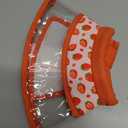 PUPTECK Cat Cone Collar Soft for Neck, Cat Recovery Collar to Stop Licking After Surgery, Adjustable Elizabethan Pet Collar for Small Medium Cats Kittens, Red M