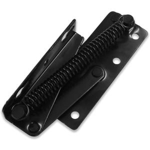 2 Pcs Tip Out Tray Hinges Scissor Standard Sink Hinges for Sink Front Drawer Bathroom Cabinet Organizer Kitchen Sink, with Nickel Plated Steel(Black) (2 Pcs, Black)
