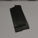 PATIKIL 8"x2" Blank Name Plates, 20 Pack Custom Engraved Name Plate Rectangle Laser Engraving Blanks for Personalized Nameplates Office Desk DIY Painting Supplies, Silver, Black