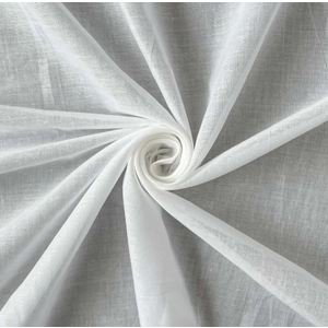 White Cotton Plain Fabric 165 x 130 Inch