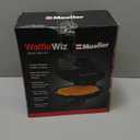 Mueller Heart 5 Waffle Maker, Waffle Iron, Adjustable Browning Control & Nonstick, Cool Touch Handle, Easy to Clean, Small Kitchen Appliances