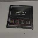 PowerBear 4K HDMI Cable 10 ft | High Speed Hdmi Cables, Braided Nylon & Gold Connectors, 4K @ 60Hz, Ultra HD, 2K, 1080P, ARC & CL3 Rated | for Laptop, Monitor, PS5, PS4, Xbox One, Fire TV, & More