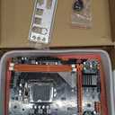 LGA 1155 Computer Motherboard, M ATX Motherboard for Desktop PC, 100Mbps NIC M.2 USB3.0 SATA3.0