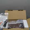 Vinyl Record Player Turntable with Built-in Bluetooth Receiver & 2 Stereo Speakers, 3 Speed 3 Size Portable Retro Record Player for Entertainment and Home Decoration (Brown)