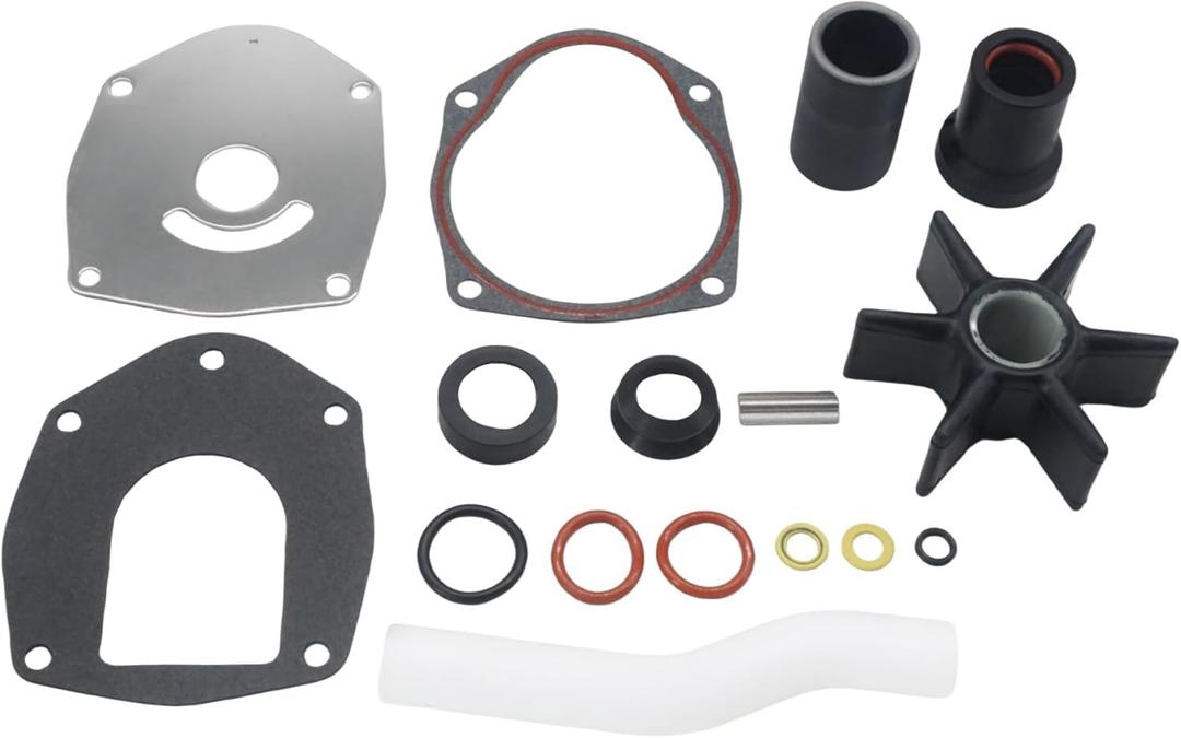 8M0100526 Water Pump Impeller Kit with 860220 Water Tube for MerCruiser Alpha one Gen 2 Sterndrive 47-8M0100526 47-43026Q02