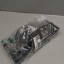 Shower Caddy Adhesive Shower Organizer 7-Pack, Rustproof Stainless Steel Bathroom Shelves, Large Capacity No-Drill Rack Storage Accessories with Soap Dish Toothbrush Holder &24 Hooks Home Decor (7-Piece Set, Black)