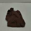 Kerusso Donut Worry God Will Make You Whole Chocolate Brown Cotton Crew Neck T-Shirt, Small (XX-Large)