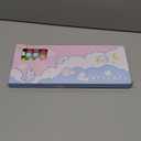 Compatible for KBDiy GMK Red Samurai PBT Keycaps KOA Profile 130 Keys Five-Sided Sublimation Similar MOA for Mechanical Keyboard(Gummy Bears-KR)