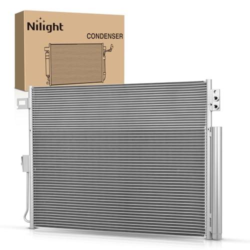 Nilight AC Condenser Compatible with Jeep Grand Cherokee 2011-2021 Dodge Durango V6 V8 3.6L 5.7L 2011-2021 Air Conditioning A/C Condenser w Receiver Drier Replace# 3893, 7013893, CH3030242, 55038003AE