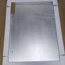 LOAAO 40X30 Inch Black Metal Framed Bathroom Mirror for Wall, Matte Black Bathroom Vanity Mirror Farmhouse, Large Rounded Rectangle Mirror, Anti-Rust, Tempered Glass, Hangs Horizontally or Vertically