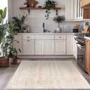 Pink Boho Font Door Mat for Indoor Entrance Washable Non Slip Cute Vintage Floral Aesthetic 3x5 Area Rugs for Entryway Entry