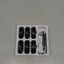 WILLED Puck Lights with Remote Control, Rechargeable Under Cabinet Lights, 1200mAh Battery Operated Tap Lights, Dimmable Push Lighting, Wireless Closet Light, LED USB Stick On Light (6 Pack) (Warm White - Cool White, Black)