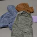 Dog Sweater, 3 Pack Dog Sweaters for Small Dogs Girl Boy, Ultra Soft Warm Puppy Clothes Dog Coat for Winter (Lt Blue+Olive+Brown, Small)