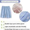 LAROTSUBA Bedridden Patient Clothing, Full Open Patient Care Pants, Unisex Fracture Pants, Patient Care Trousers for Home Care/ Fracture/ Surgery Patients(Men, Square, Grey, XL)