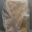 EHEYCIGA Orthopedic Medium Dog Beds for Small Dogs with Removable Washable Cover for Crate, Khaki, 30x20