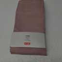 Coffee Table Cloth Pink, Table Cloth Rectangle Table Solid Color Polyester Cotton 87x52inch