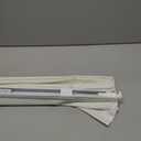 LazBlinds No Drill Roman Shades, Light Filtering, 34.5"W x 48"H, Off White