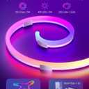 AI LED Neon Rope Light, RGBIC Neon Strip Light with Control of AI Through App & Voice, Compatible with Alexa & Google Assistant, Custom DIY Lighting Effects for Home & Party Decor,16.4ft