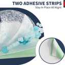 Extra Large Bed Pads with Adhesive Strips 40'' X 36'' Disposable Underpads for Incontinence (30 Pads) Ultra-Absorbent & Leak-Proof Chucks Pads for Adults, Elderly and Kids