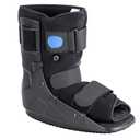 Walking Boot, Short Air Walker Fracture Boot Support for Broken Foot Sprained Ankle Fracture Recovery fits Left or Right Foot Black Medium