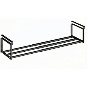 Expandable Shoe Rack Adjustable Shoe Rack Expandable Shoe Rack for Closet extendable Shoe Rack Under Shelf Expandable Closet Shelf Under Cabinet Shelf Hanging Retractable Shoe Rack(Black)