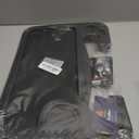 EcoNour 4 in 1 Car Steering Wheel Tray - 2026 Upgraded Tray with Dual Sauce Dip Holder and Tablet Holder | Spacious Steering Wheel Desk for Food and Laptop | Car Accessories (Large) (Charcoal Black)