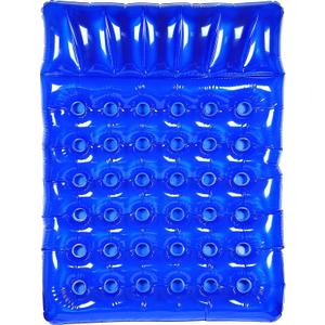 Greenco Giant Inflatable Double Mattress Pool Lounger Float, 78 Inch Blue Swimming Pool Float with Pillow Headrest for Pool or Lake, Swimming Pool Party Lounge Raft