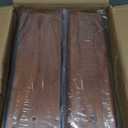 Height Adjustable Speaker Stands Pair for Studio Monitor & Bookshelf Speaker Stands-Wood Grain Floor Speaker Stands for Klipsch, ELAC, JBL, KEF, Edifier Surround Sound Speaker Stand Up to 50 Lbs