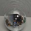 Alytimes Mirror Disco Ball - 8-Inch Cool and Fun Silver Hanging Party Disco Ball Big Party Decorations, Party Design