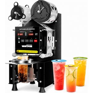 WantJoin Cup Sealing Machine Automatic Commercial Boba Sealer