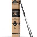 Velette Extra Long Shoe Horn for Seniors, 30 Inch Long Shoe Horn Metal Helper Stick for Boots, Extended Reach Easy Slip-On Aid for Daily Use (Metal) (30 Inch)