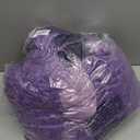 Purple Fuzzy Throw Blanket, 2 Way Reversible Ultra Soft Long Faux Fur Throws, Shaggy Cozy Fluffy Blankets for Couch Sofa Home Decor, 60x80