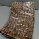 SUNNYPARK Christmas Tree Collar, 28 Hand-Woven Natural Water Hyacinth Christmas Tree Collar Basket Base Cover - Chestnut Brown