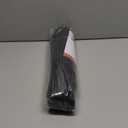 BEQHAUSE Dirt Trapper Door Mat 17" x 30" Half Circle Non Slip Washable Doormats Entrance Rugs Absorbent Welcome Low Profile Floor Mats for Front Back Door and Entryway, Black (1'5" x 2'6" (Semicircular))