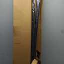 MODE Cambria Designer Series - Premium 12 foot Custom Curtain Rod - 1-1/8 inch Large Diameter - Non-Adjustable for a Seamless Look - Premium Designer Brackets and End Caps - Satin Black Finish