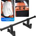 Yosoo Health Gear Car Seat Headrest Clothes Hanger Bar, Adjustable Heavy Duty Wrinkle Proof Hanger for Travel 18.1 Inches, Hanger Suitable for Sedans SUVs Pickups and Most Other Vehicles