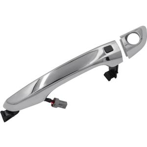 JDMON Exterior Chrome Door Handle Replacement for Hyundai Elantra 2017 2018 2019 2020 Replacement for 82651-F2210 82652-F2020 Front Left Driver Side Outer Outside Handle w/Smart Entry