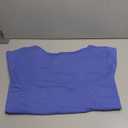 Women's Purple Short Sleeve Shirt Size 5X 38/40