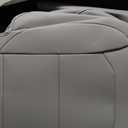 Coverado Car Seat Covers Full Set, Seat Covers for F150 Ford, Leather Seat Cover for Cars f150 Accessories Automotive Seat Covers Fit for 2015-2025 F150 and 2017-2025 F250 F350 F450(Gray)